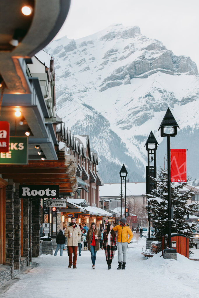Shopping in Banff, Alberta