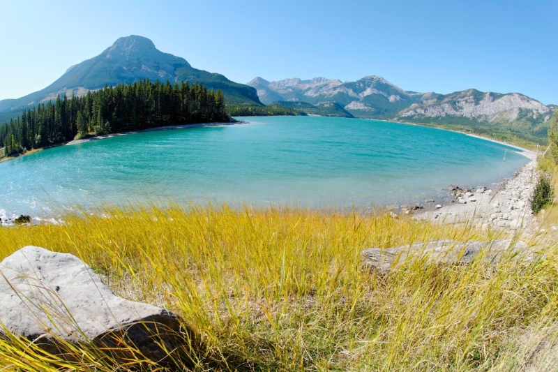 Barrier Lake in Kananaskis