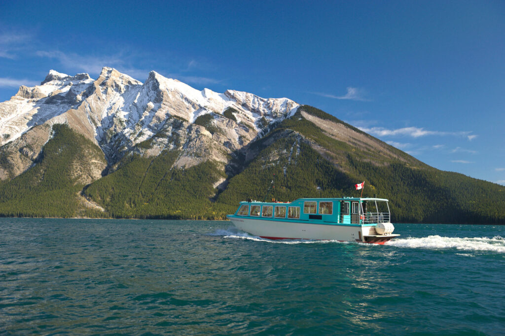 Boating in Banff National Park