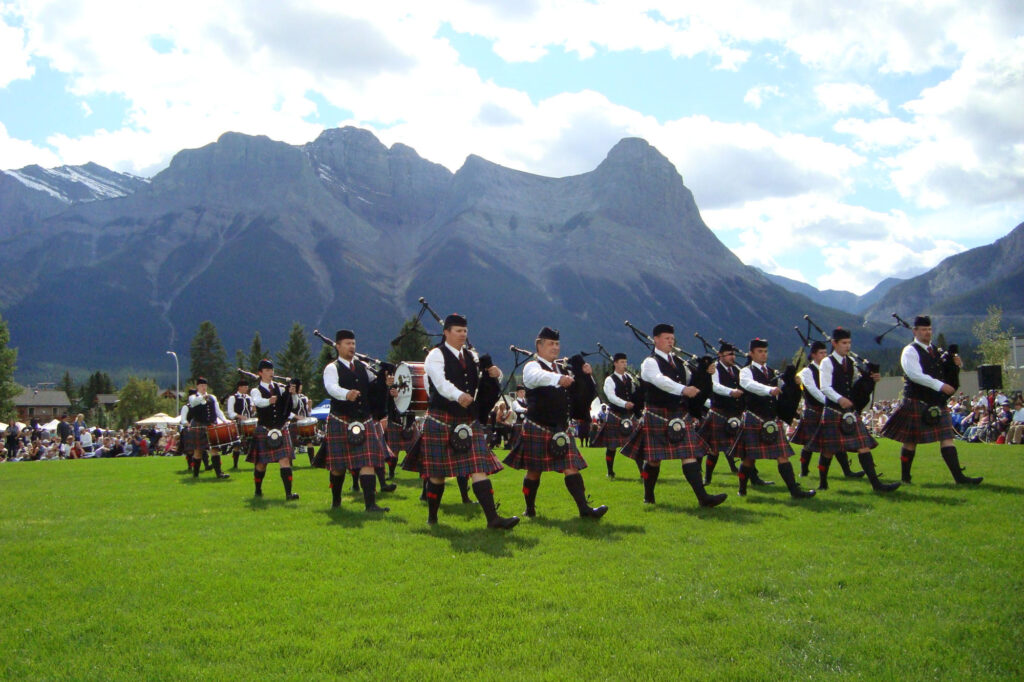 Canmore Highland Games Opening