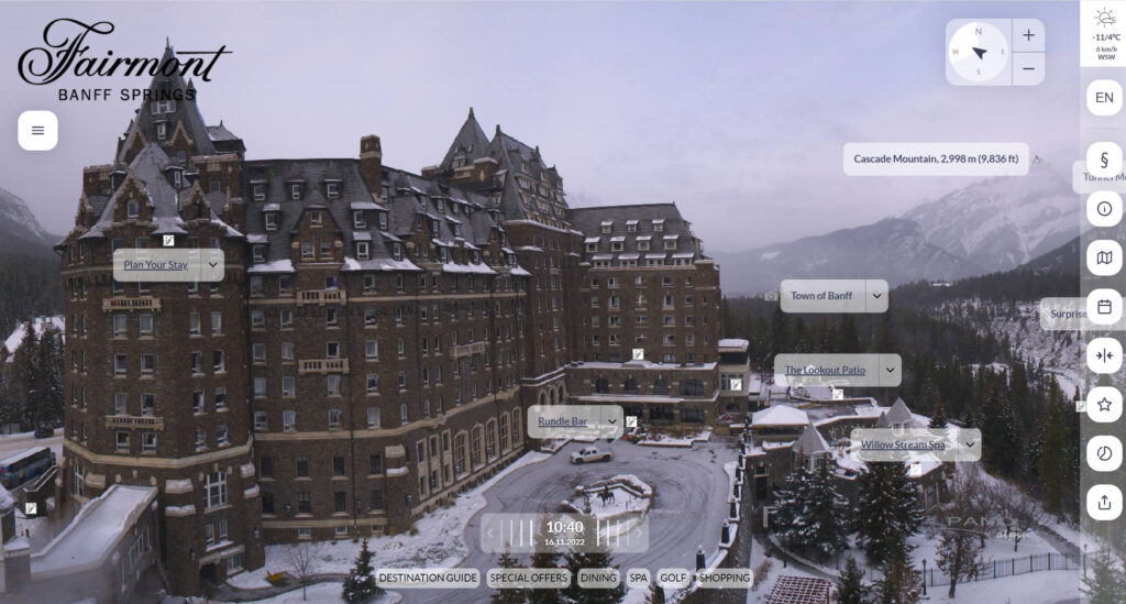 Fairmont Banff Springs Webcam