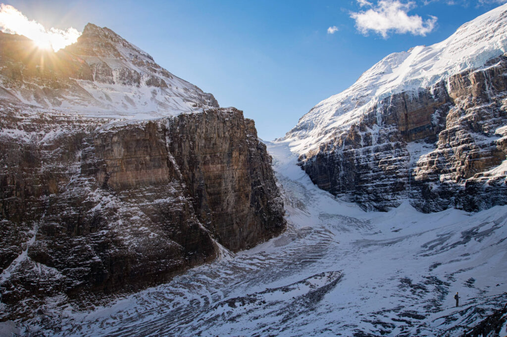 Hike in Banff in December